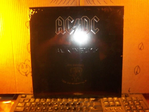 AC/DC Back In Black Factory Sealed Record LP Album Vinyl (530)