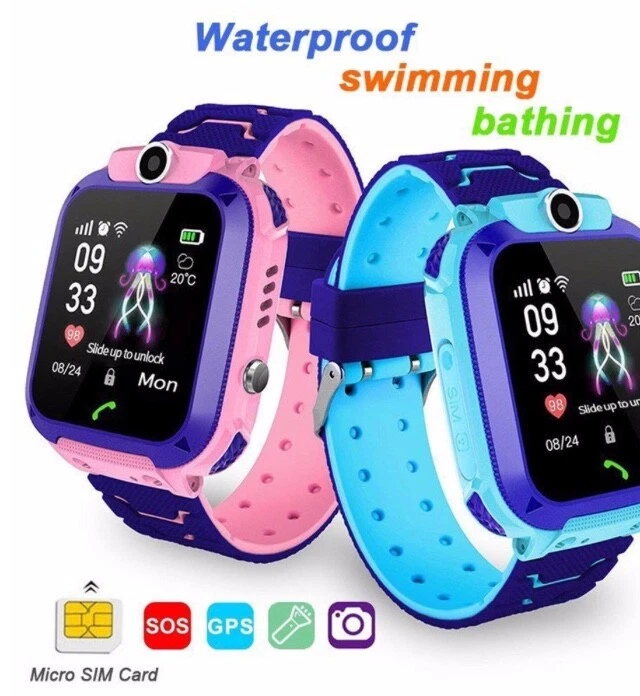 GPS Tracker Anti-lost SOS Call Children Kids Smart Watch For Smart Phone