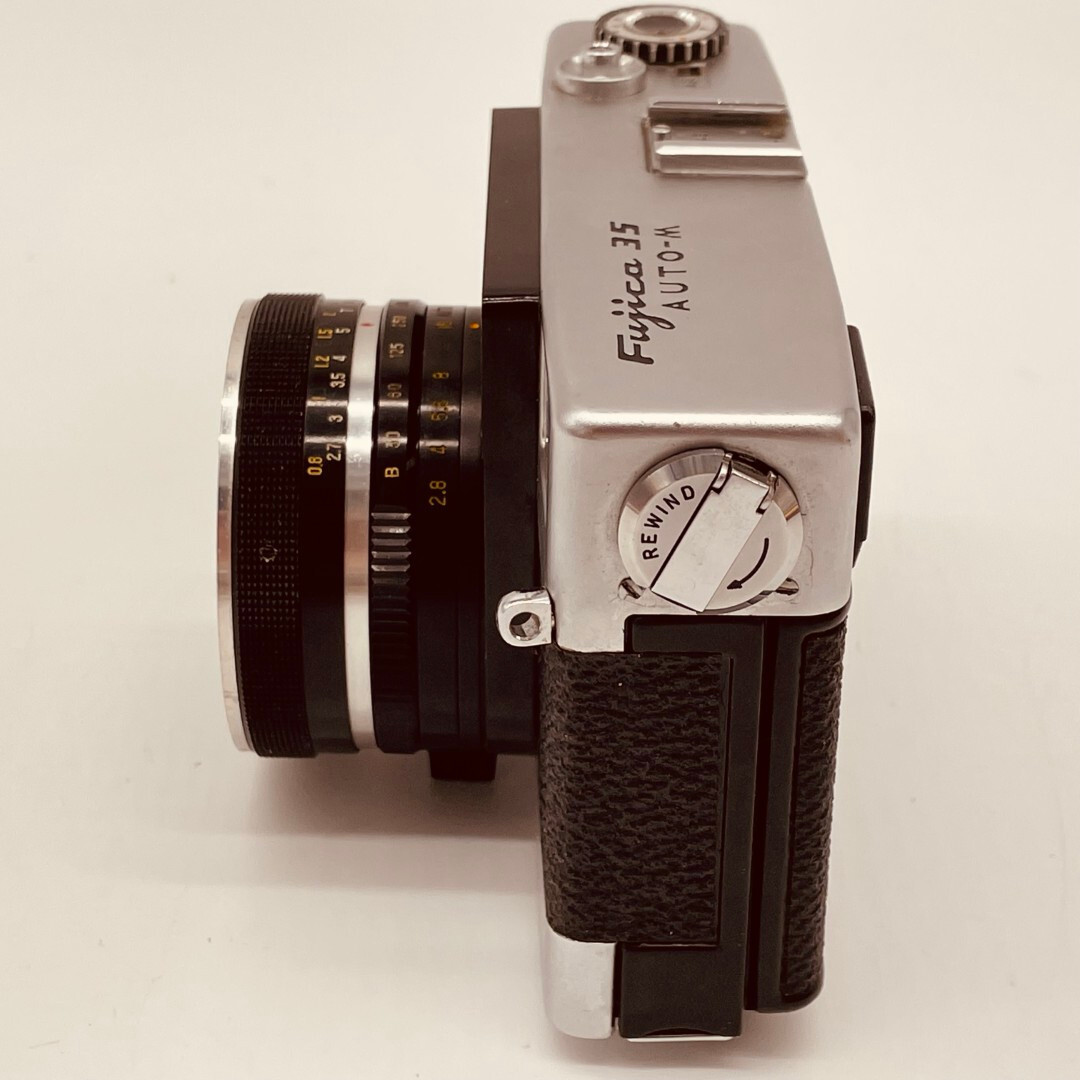 60s Fujica 35 Auto-M Rangefinder Film Camera Fuji Copal 60s Fujica 35 Auto-M Rangefinder Film Camera Fuji Copal
