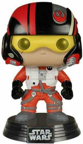 Funko POP! Bobble: Star Wars Poe Dameron (The Last Jedi) – Ca. 9 Cm Vinyl-Figur