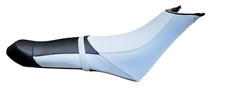 Seat Cover Seadoo SPARK 2-UP 14-22 Carbon Fabric White Soft FMX Buyer Pays Duty