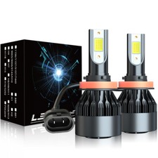 For Nissan Pulsar 2x H11 Car LED Headlight Bulbs Low Beam Kit Xenon White 6000K