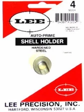 Lee 90204 Shellholder #4 Auto Prime Hand Priming Tool (17Rem/204 Ruger/223 Rem) 