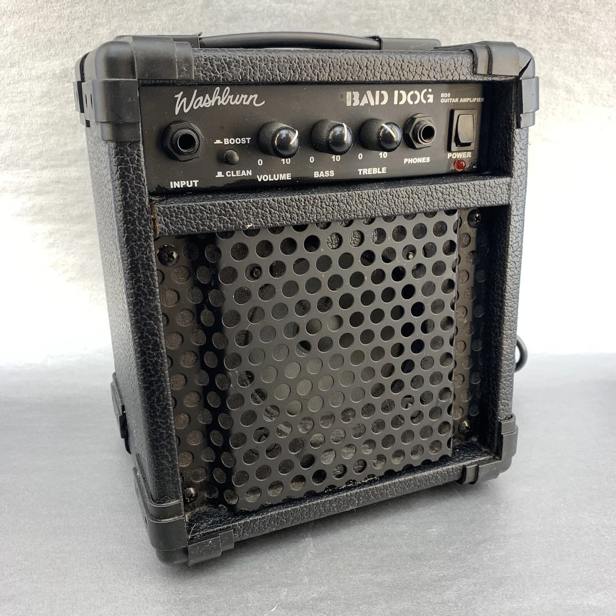 Washburn Bad Dog Electric Guitar Mini Practice Amp BD8 12W EUC eBay
