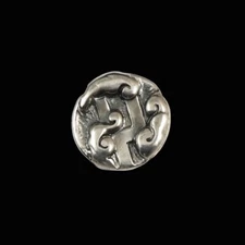 Thorvald Bindesbøll (1846-1908). Silver Brooch - Holger Kyster.