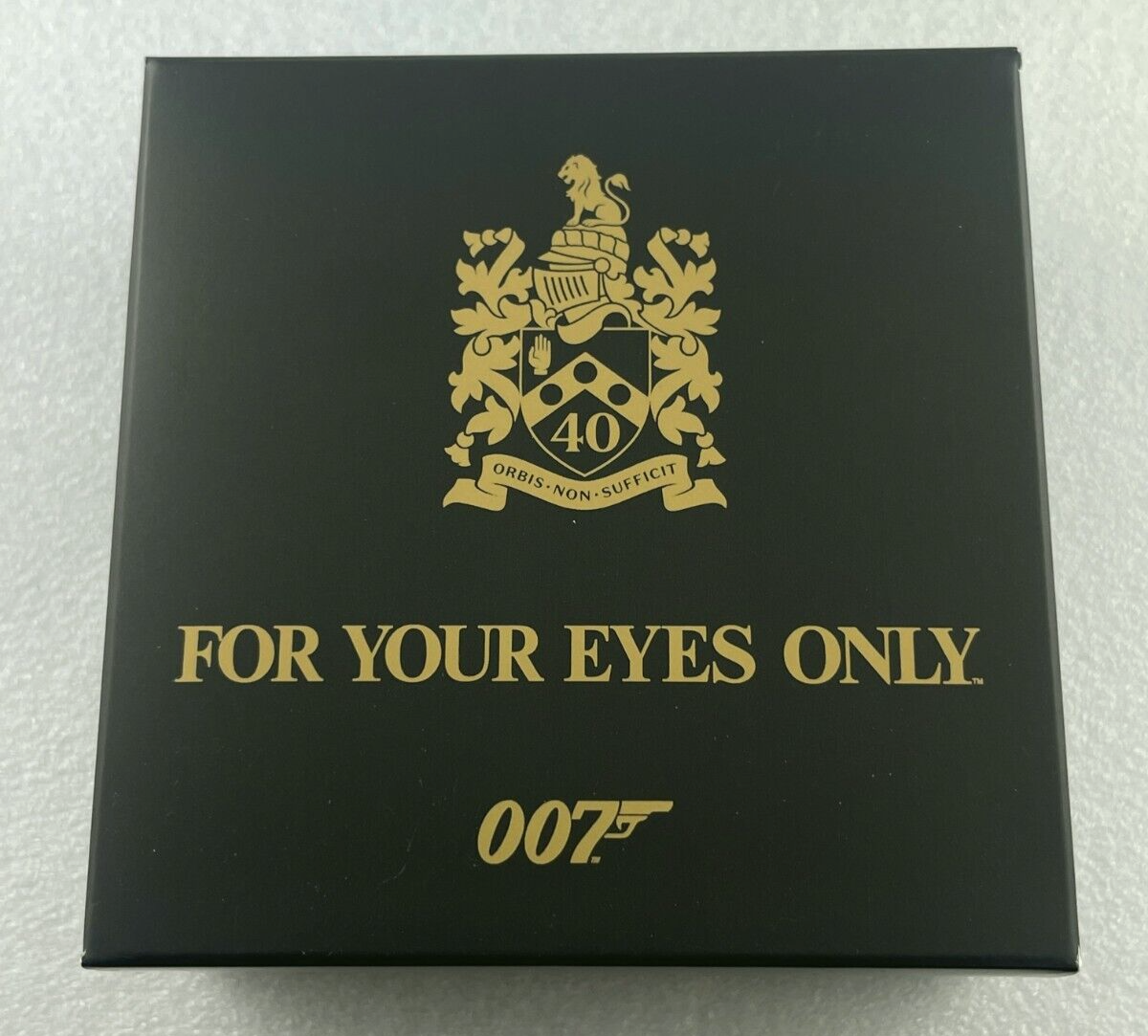 2021 Tuvalu James Bond 007 FOR YOUR EYES ONLY 1oz 999 Proof Coloured