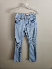 Levi Strauss medium blue wash performance 511 low rise slim jeans youth size 12R