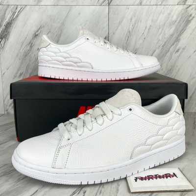 Nike Air Jordan 1 Centre Court Low Men's Size 8 Shoes Triple White DJ2756-100 | eBay