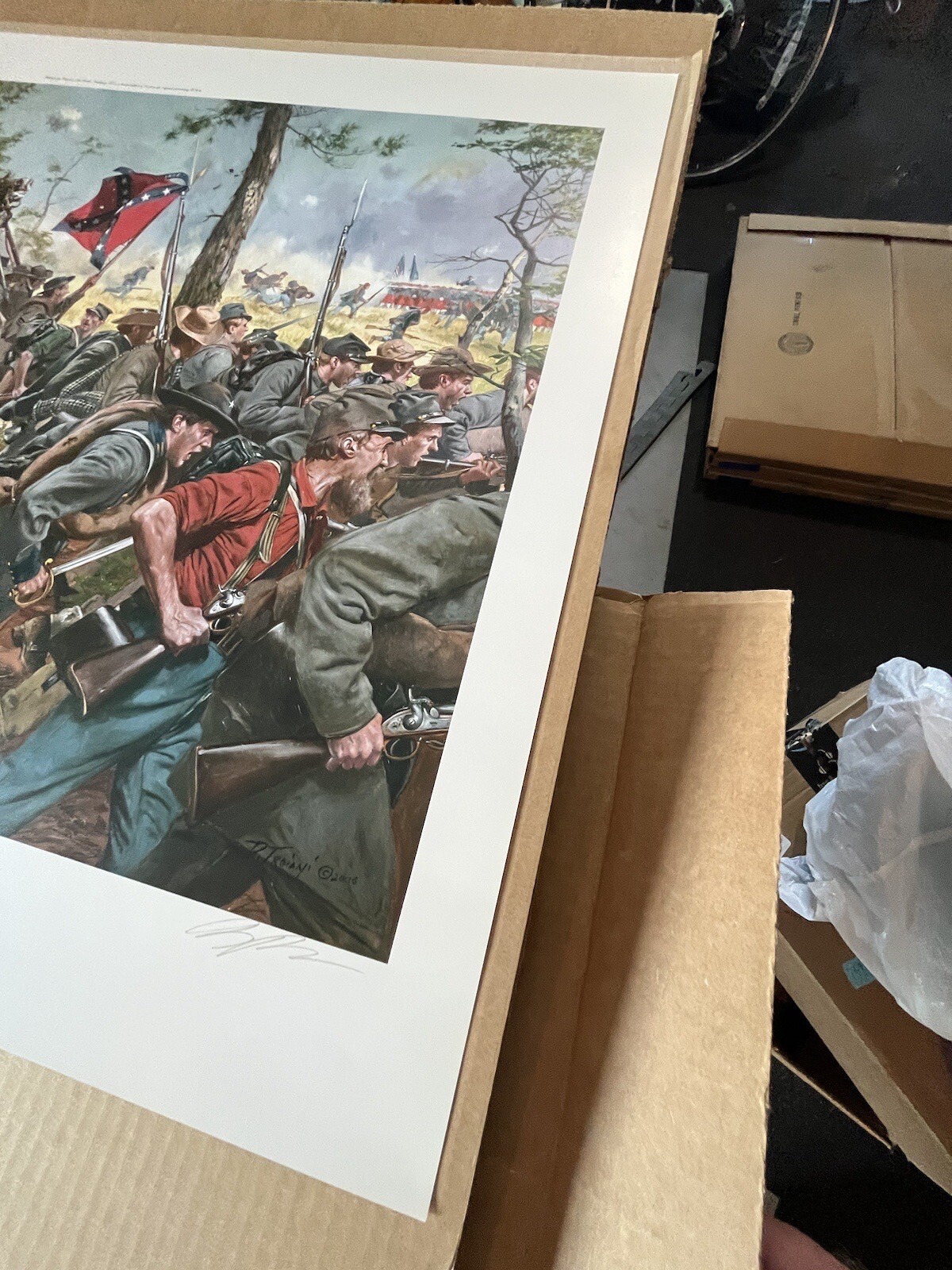 Don Troiani The 5th Texas Civil War Fine Art Print Mint Condition