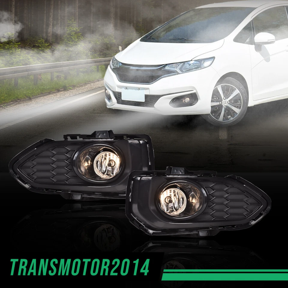 Faros antiniebla aptos para Honda Fit 2018 2019 2020 con montaje lado izquierdo y derecho Foto 2 de 4