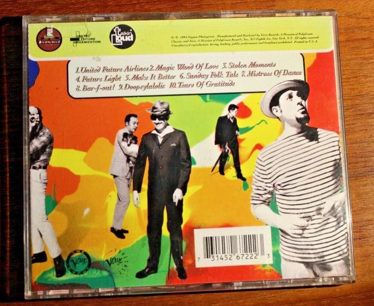 United Future Organization - No Sound Is Too Taboo (CD, Verve