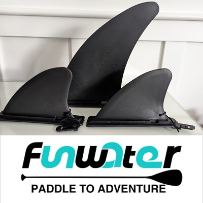 FunWater Fun Water Feath-R-Lite Inflatable Paddle Board Replacement 3 Fin Set 