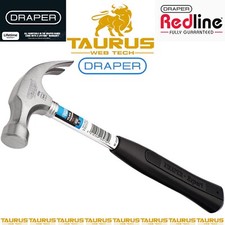 DRAPER Expert Claw Hammer 450g Carpenter 16oz PVC Grip Carbon Steel UK FREE P&P
