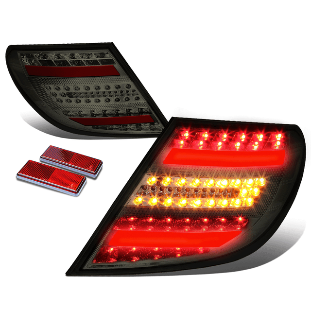 For 20082011 Mercedes Benz W204 C250 C300 C350 Full LED Tail Brake