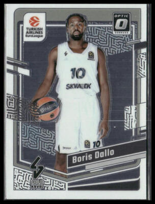 2023-24 Donruss Turkish Airlines EuroLeague #34 Boris Dallo Optic
