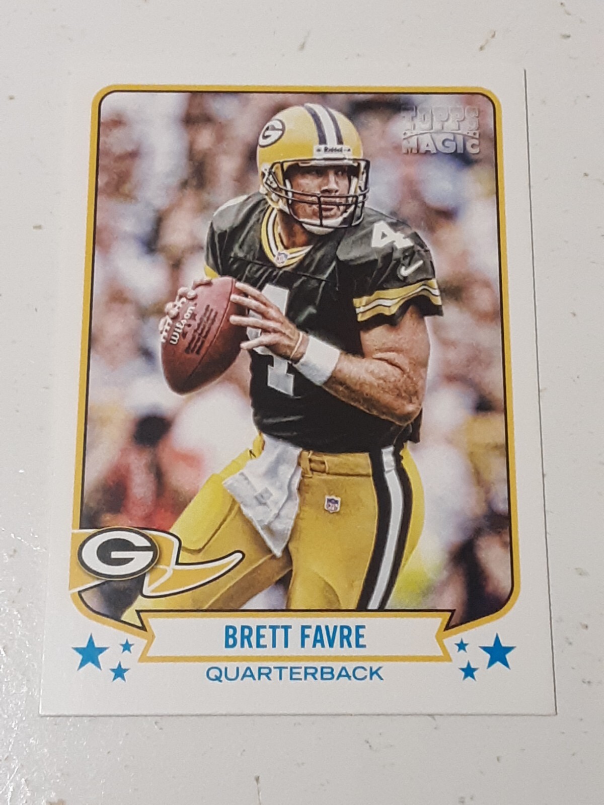 Brett Favre Green Bay Packers 2013 Topps Magic Card #21 | eBay