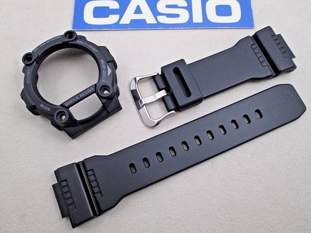 Genuine Casio G-Shock GW-7900B watch band & bezel set black fits G-7900 GW-7900 | eBay