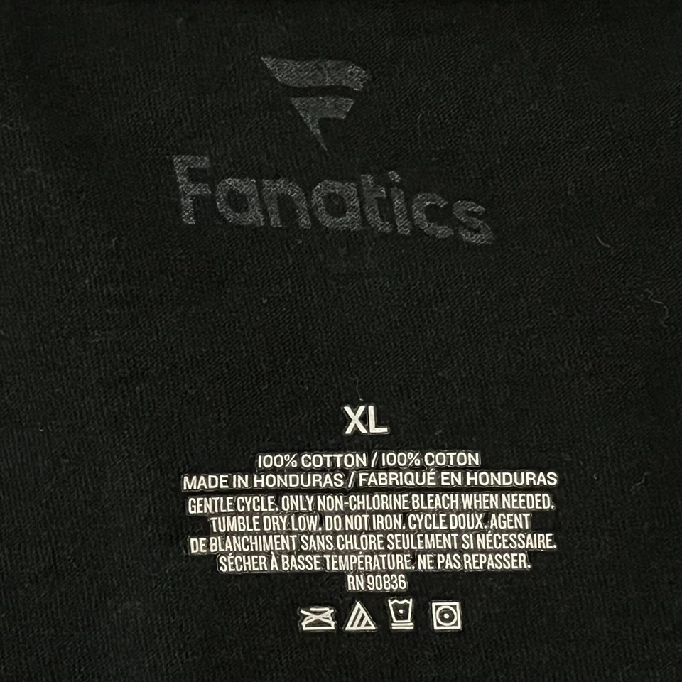 Camiseta gráfica UFC 217 NYC Georges St-Pierre campeón de peso medio negra XL Foto 4 de 4