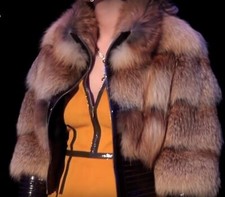 Jitrois Fox Fur Coat Sz 40 = Us 4 - Nwot Rt $17k + Tx