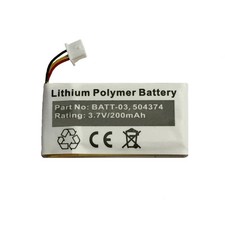 200mAh 504374 Battery for Sennheiser DW Office, OfficeRunner, SD Office Headsets