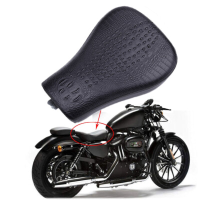 Front & Rear Solo Seat For Harley Davidson Sportster 883 1200 72