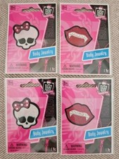 Monster High Peel Stick Body Jewelry
