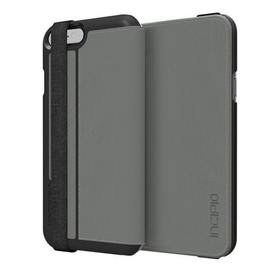 Incipio Watson Folio Case with Removable Cover for iPhone 6/6S - Grey/Black