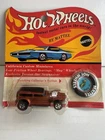 VINTAGE HOT WHEELS REDLINE “THE DEMON” ORANGE w/ BUTTON- MOC REALLY NICE!!