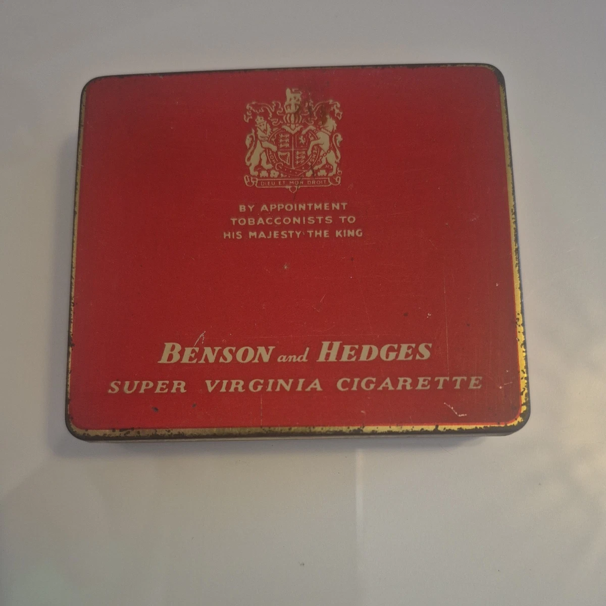 Benson And Hedges Vintage Old CIGARETTE PACK Tax # 115 | #1879383063 Australia