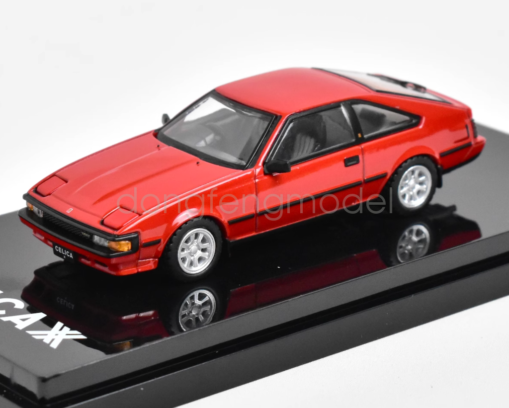 HobbyJapan 1:64 Scale Red Celica XX GT Hatchback Sport Diecast