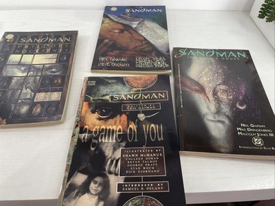 World of THE SANDMAN Preludes Nocturnes/Doll's House Lot Of Books