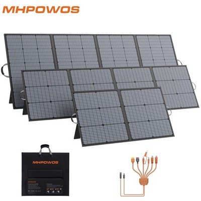 Camping Solar Panel Portable Foldable for ECOFLOW Delta 3 Ultra Power Station RV