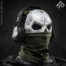 Maschera Squadra Rossa | Cosplay / Softair | Design Ispirato ai Fantasmi