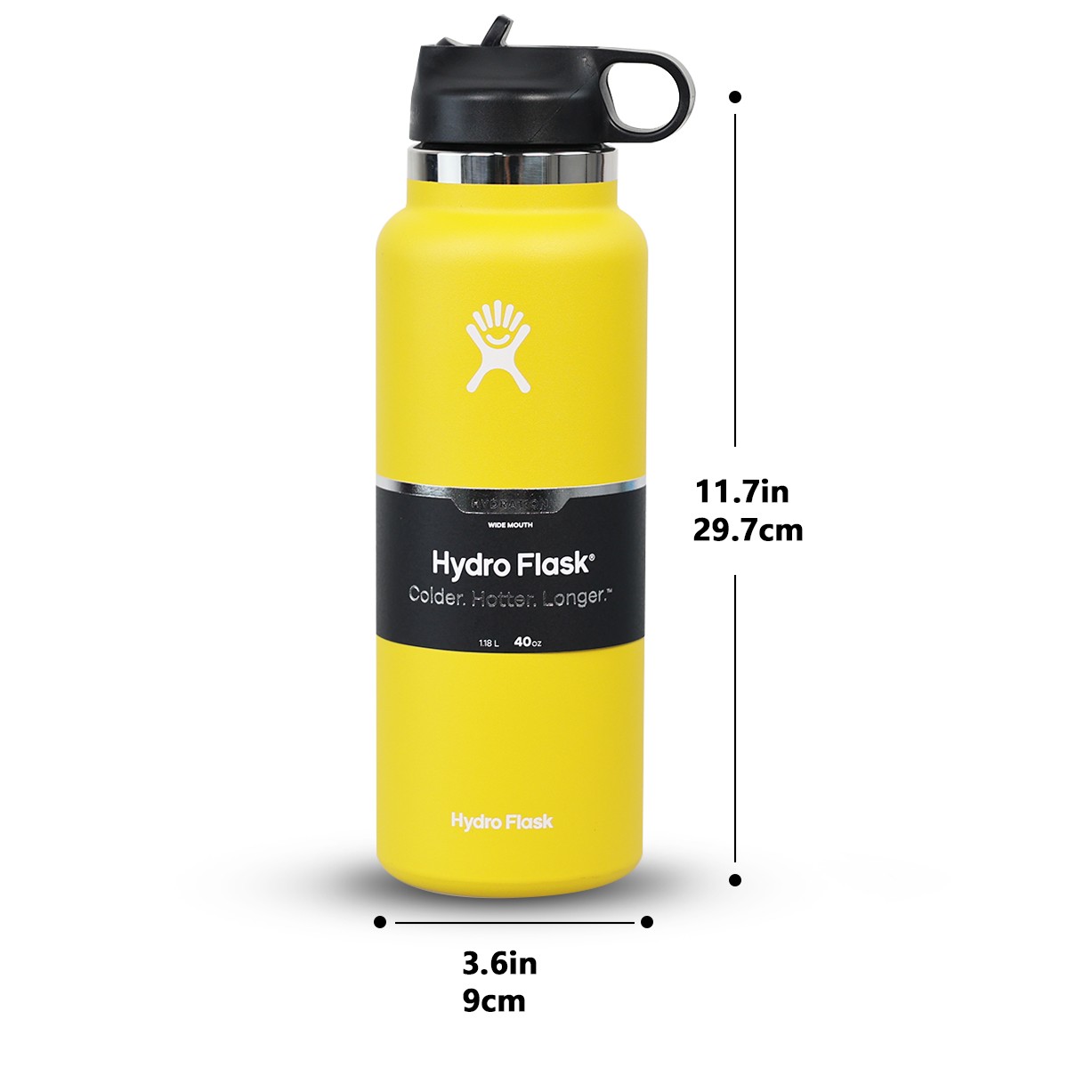 Hydro Flask 40/32 Oz Wide Mouth Straw Lid - Whole Foods