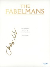 Judd Hirsch Signed The Fabelmans Script Cover Page Uncle Boris ACOA