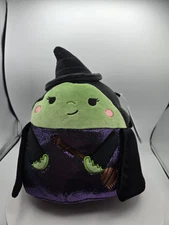 Squishmallows Wicked 10” Elphaba The Wicked Witch Plush Shimmery 2024 NWT