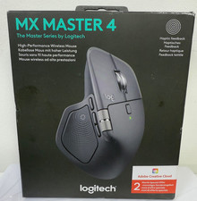 LOGITECH MX MASTER 4 HIGH PERFORMANCE WIRELESS MOUSE BLACK BNIB Windows MacOS