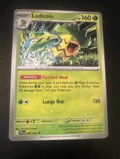 Ludicolo Uncommon Phantasmal Flames #7 Near mint Pokemon Card