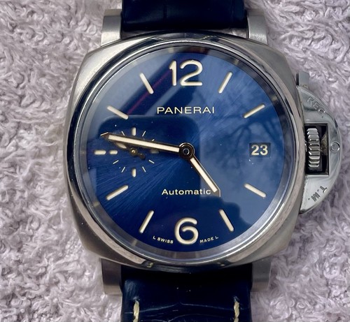 Panerai Luminor Due Blue Men's Watch - PAM00926