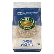 Nature's Path Organic Khorasan Wheat Puffs Cereal, 6 oz