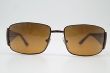 Vintage Sunglasses Persol 2306-S Bronze Brown Silver Oval