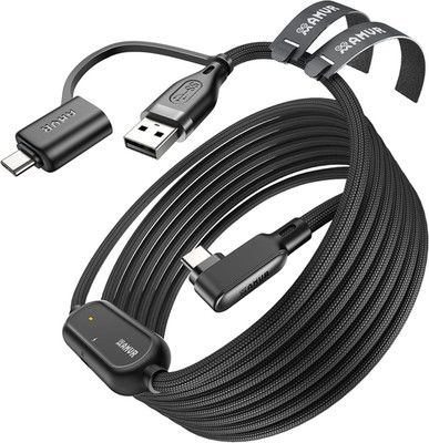 Link Cable with Charging 16FT Compatible with Meta Quest 3/3S/2/Pico 4 Accessori