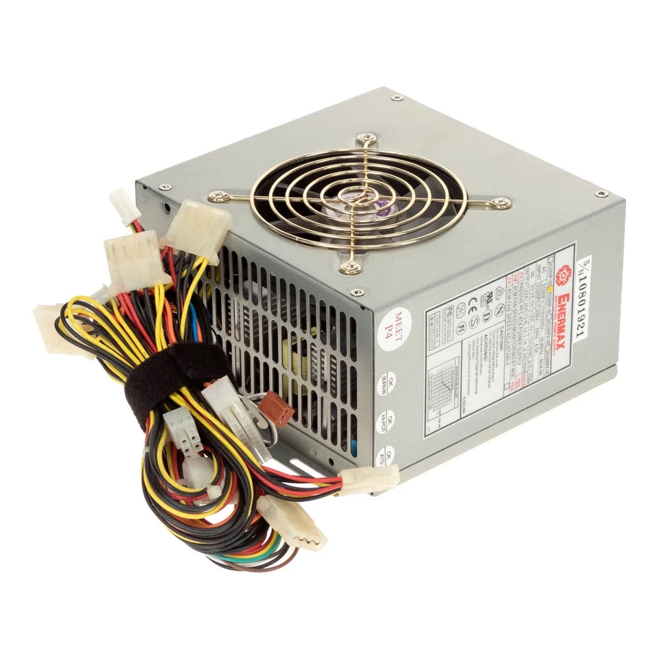 Power Supply Enermax EG265P-VE 250W ATX 20-PIN ATX12V Molex Fdd Aux - Image 2 of 3