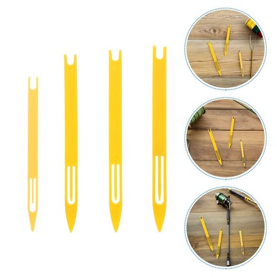 Net Repair Shuttle Tool Needle Shuttles Netting Steel Stainless Board Mending Fishnet Line Accessories Sewing Kit