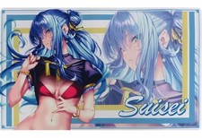 14+ Hololive Hoshimachi Suisei Playmat 12x20in Piro Water Art Sanpan 2022 Rare