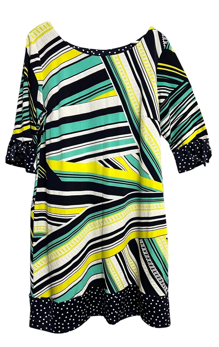 3/4 Sleeve Casual Striped Dresses for Women for sale | eBay