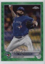 2022 Topps Chrome Green Wave Refractor 6/99 Alek Manoah #36 10k8