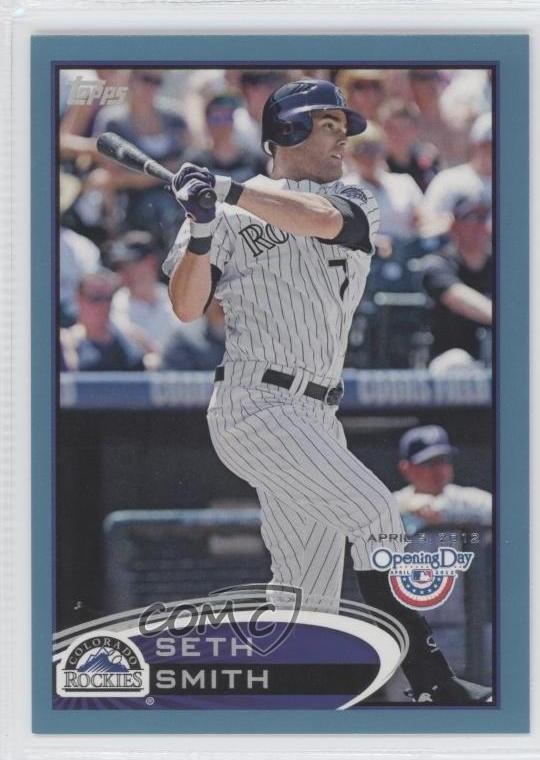 2012 Topps Opening Day Blue 1013/2012 Seth Smith #182 0b0