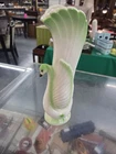 VINTAGE GREEN SWAN VASE!!