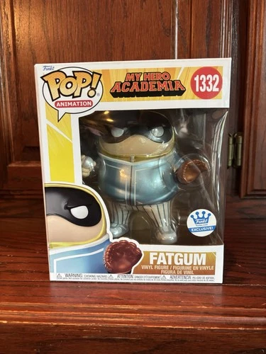 Funko POP! Animation MHA 6” Fatgum #1332 Funko Shop Exclusive METALLIC & VAULTED